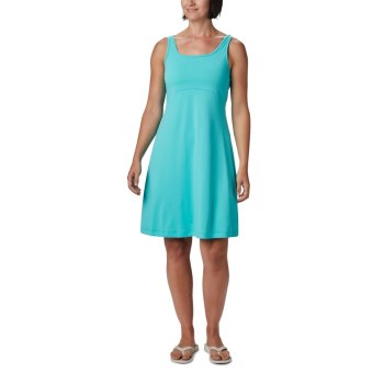 Columbia PFG Freezer III, Vestidos Azules Para Mujer | 947526-CXT